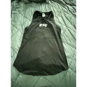 PINK Floral Tank Top